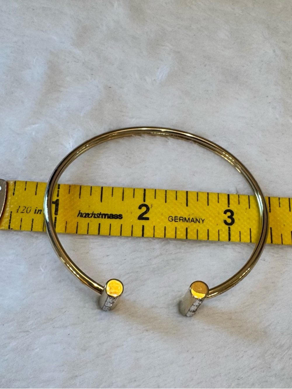 Michael Kors “Black Tie Affair” Open Bangle with Crystal Accents - Picture 8 of 8
